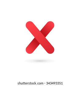Letter X Logo Design Template Elemente