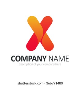 Letter X Logo Icon Design Template Stock Vector (Royalty Free) 366791480