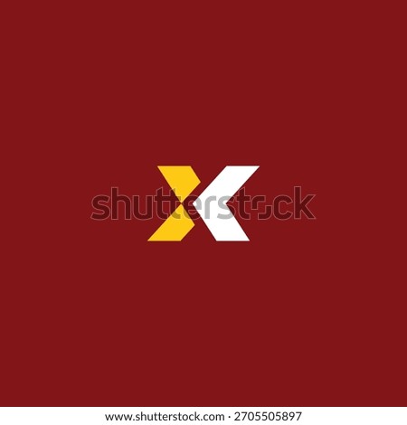 Letter X logo Icon flat vector design
