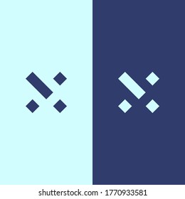 Letter x logo. simple logo.