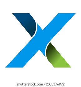 letter x logo , simple and clean