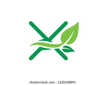 Letter X logo or symbol template design