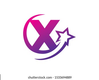 Letter X logo or symbol template design