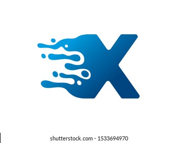 Letter X logo or symbol template design