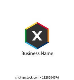 Letter X Logo Template Design