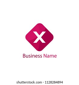 Letter X Logo Template Design