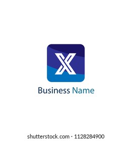 Letter X Logo Template Design