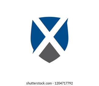 Letter X Logo Template Design Vector, Emblem, Concept Design, Creative Symbol, Icon