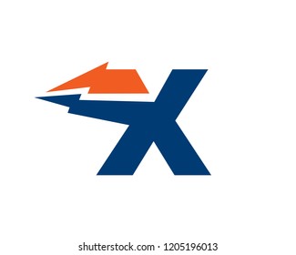 Letter X Logo Template Design Vector, Emblem, Concept Design, Creative Symbol, Icon