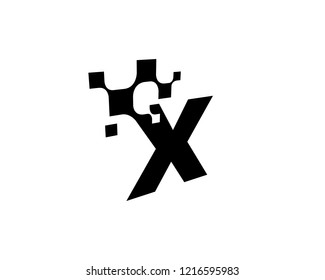 Letter X Logo Template Design Vector, Emblem, Concept Design, Creative Symbol, Icon