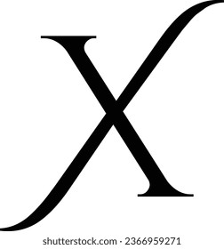 Letter X Logo Template Design	
