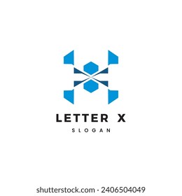 Letter X Logo Template Design Vector Illustration Design