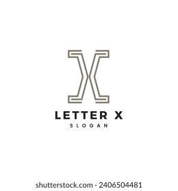 Letter X Logo Template Design Vector Illustration Design 