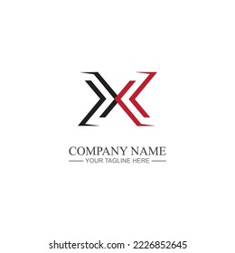 Letter X Logo Template vector icon design