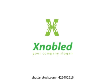 letter X logo Template for your company