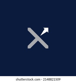 Letter X logo vector design template, Business logo symbol 