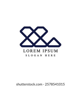 Letter X logo vector design template