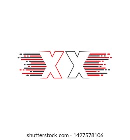 letter X logo vector, icon X abstract. symbol of alphabet - Vector