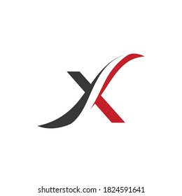 Letter X logo vector icon design template