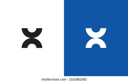 Letter X logo vector illustration, Design inspiration. 