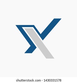 Letter X logotype design. Technology and Digital Connection concept for your Corporate identity