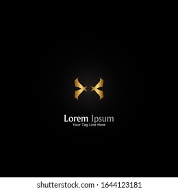 "letter X". Minimalist, simple,digital and modern logo design.