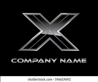 Letter X modern logo