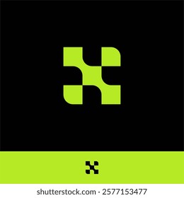 LETTER X MODERN LOGO DESIGN