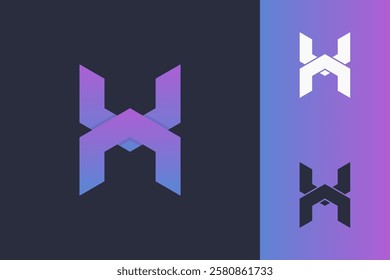 Letter X modern Logo Design