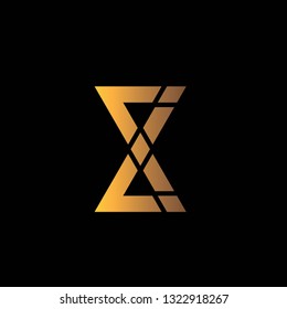 Letter X Monoline Concept Logo