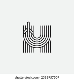Letter X plane logo design illustration vector template