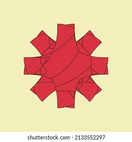 letter x rescue logo design