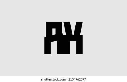 Letter A and X symmetric icon design, Sliced style with circle outline.