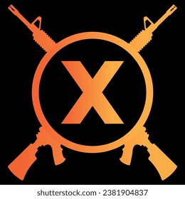 Logo-Design für Buchstaben x