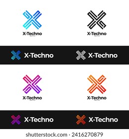 letter x technology logo. Modern X Logo Design for technology company. X Letter Logo. X Icon with Technology Style. modern letter H logo.