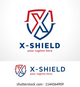 Letter X Template Design Vector, Emblem, Concept Design, Creative Symbol, Icon