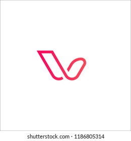 The letter X vector line logo 