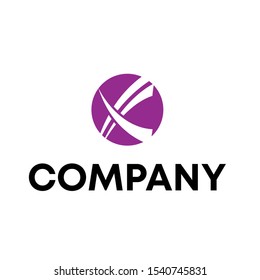 letter X vector logo design template