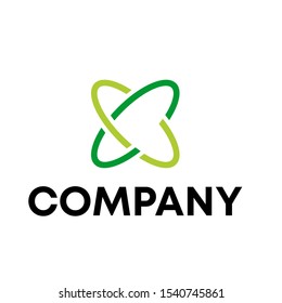 letter X vector logo design template