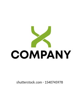 letter X vector logo design template