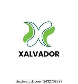 letter x vector logo design template