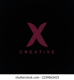 Letter X vector Logo Template Illustration Design.