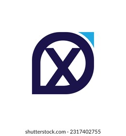 Letter X vector logo template, Colorful Letter X logo, Financial Company Logo, Financial Institute Advisors Logo Design Template Vector Icon