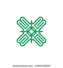 Letter X Vector Logo Template Illustration Design Vector