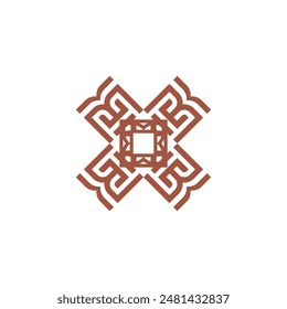 Letter X Vektorgrafik Logo Vorlage Illustration Design Vektorgrafik