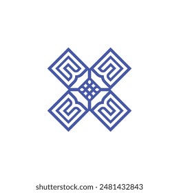 Letter X Vector Logo Template Illustration Design Vector
