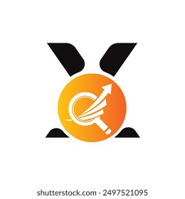 
Letter X vector logo template, Colorful Letter X logo, Financial Company Logo, Financial Institute Advisors Logo Design Template Vector Icon
