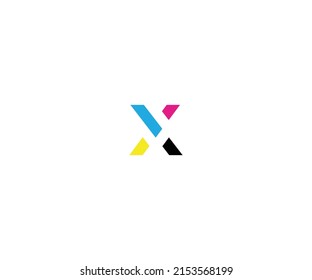 Letter X, XX Logo Design vector Template
