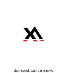 Letter XA New Logo Vector