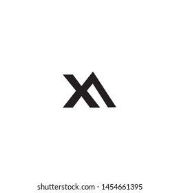 Letter XA New Logo Vector